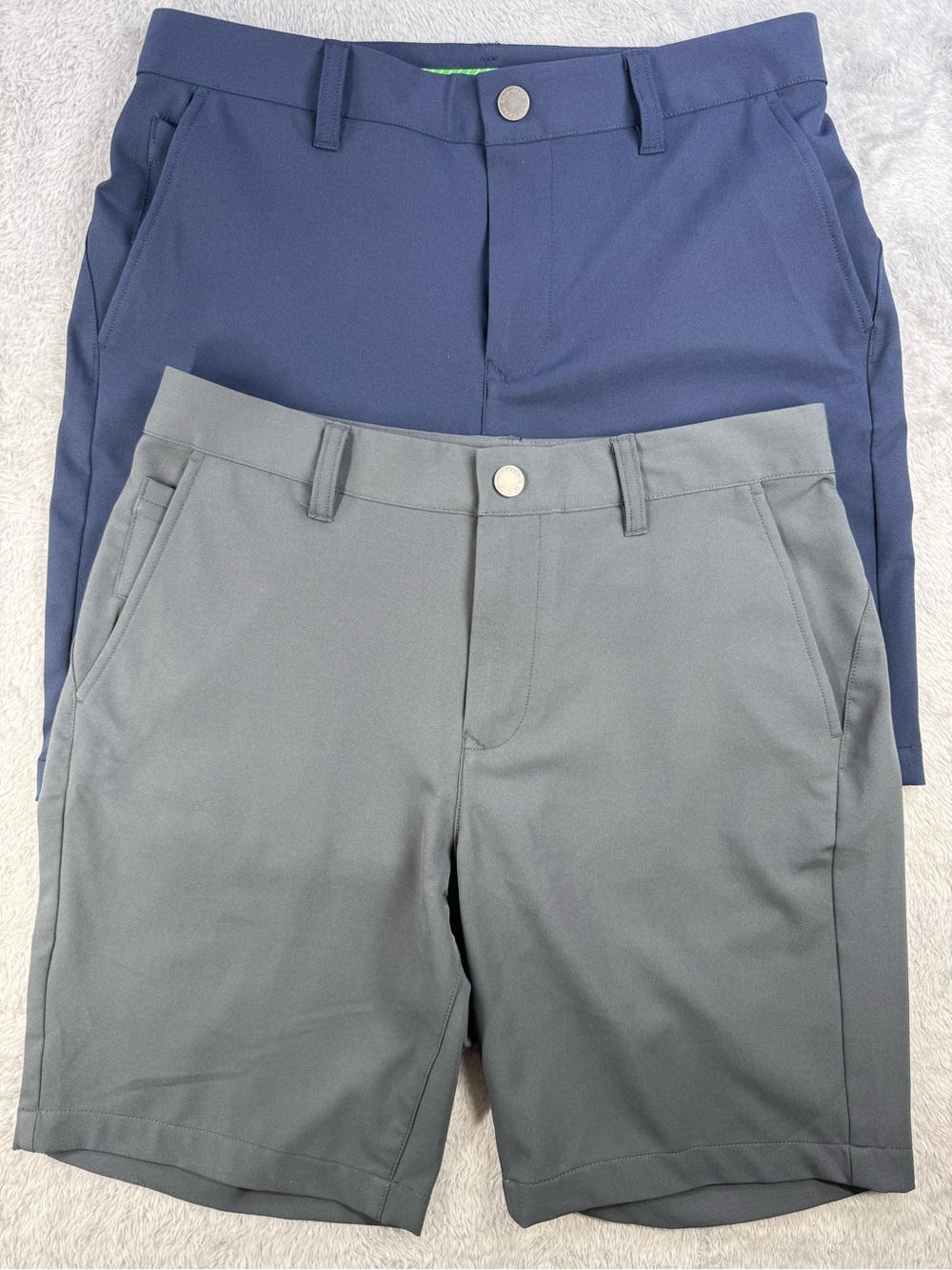 Bonobos Golf Men’s 30 Athletic Fit Shorts Navy Gray Lot of 2